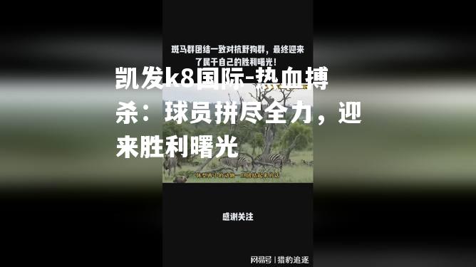 热血搏杀：球员拼尽全力，迎来胜利曙光